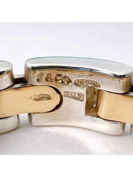 Tiffany & Co Vintage H-link Combination Ring - Picture 8 of 9